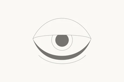 eye tired for lack of sleep