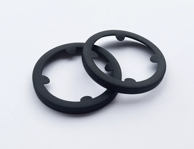 Flow pad-holder ring
