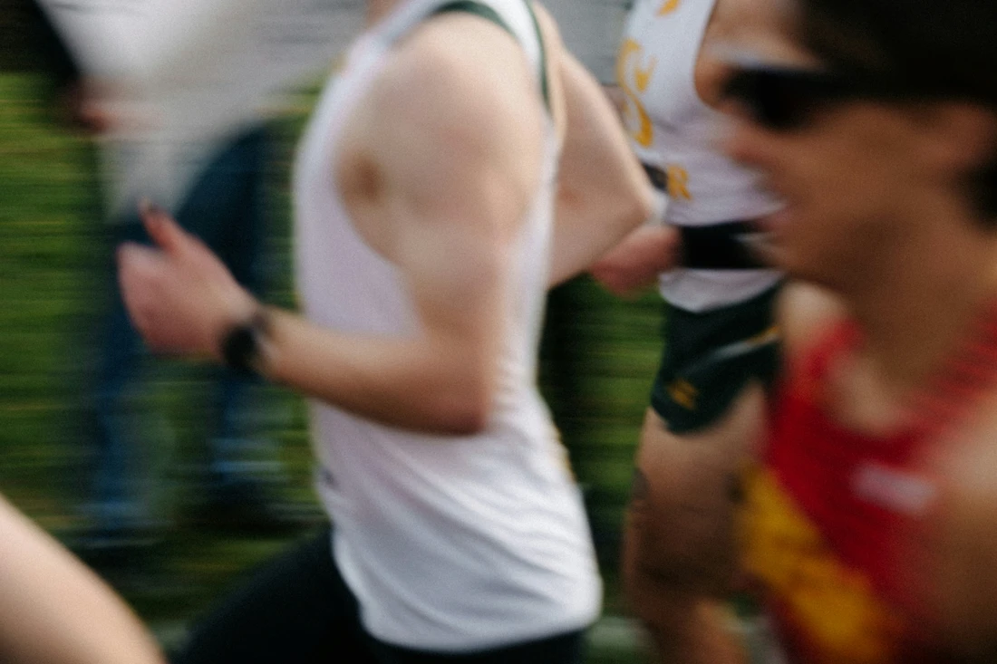 man running