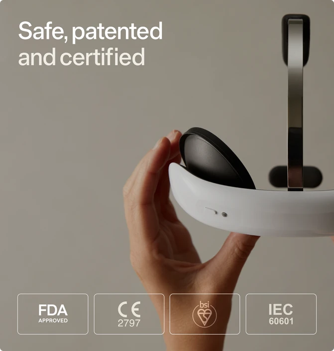 Flow tDCS headset